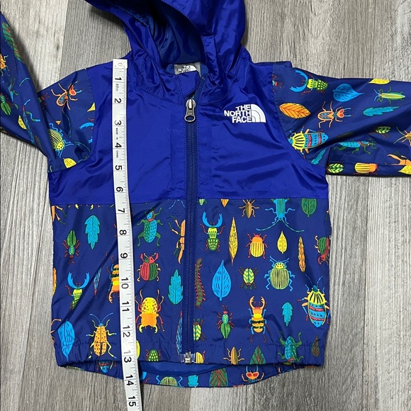 The North Face  Infant Zipline Rain Jacket / blue/ size 6-12 Months - Picture 15 of 15